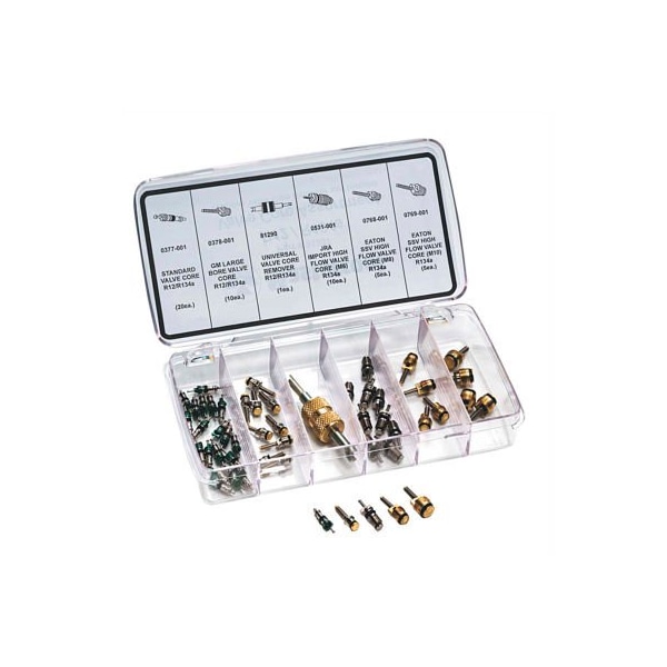 Integrated Supply Network Mastercool R-12/R-134a Valve Core Repair Kit - MSC91337 MSC91337 - main